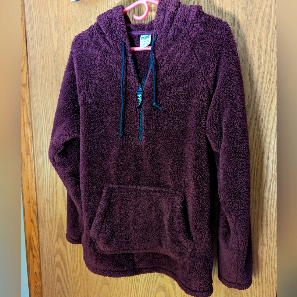 Victoria Secrets Pink Brand Monkey Fur Hoodie
